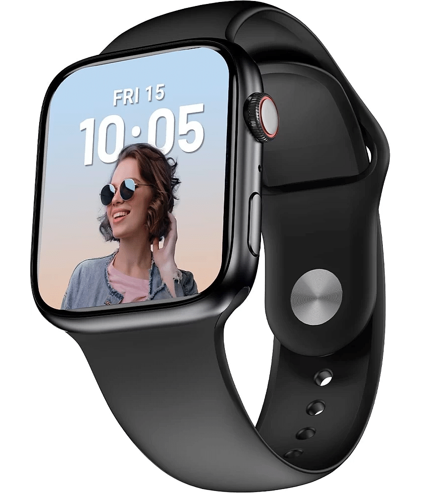 RD Kart 1.5 inch IPS BT Calling Smart Watch with Strap Upto 1-2 days Backup ( Pink )