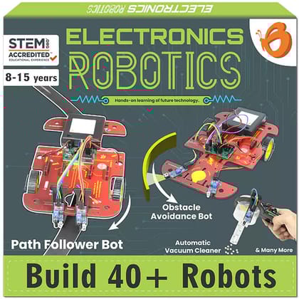 40-in-1 DIY Robotics Master Kit | 8-15 yrs