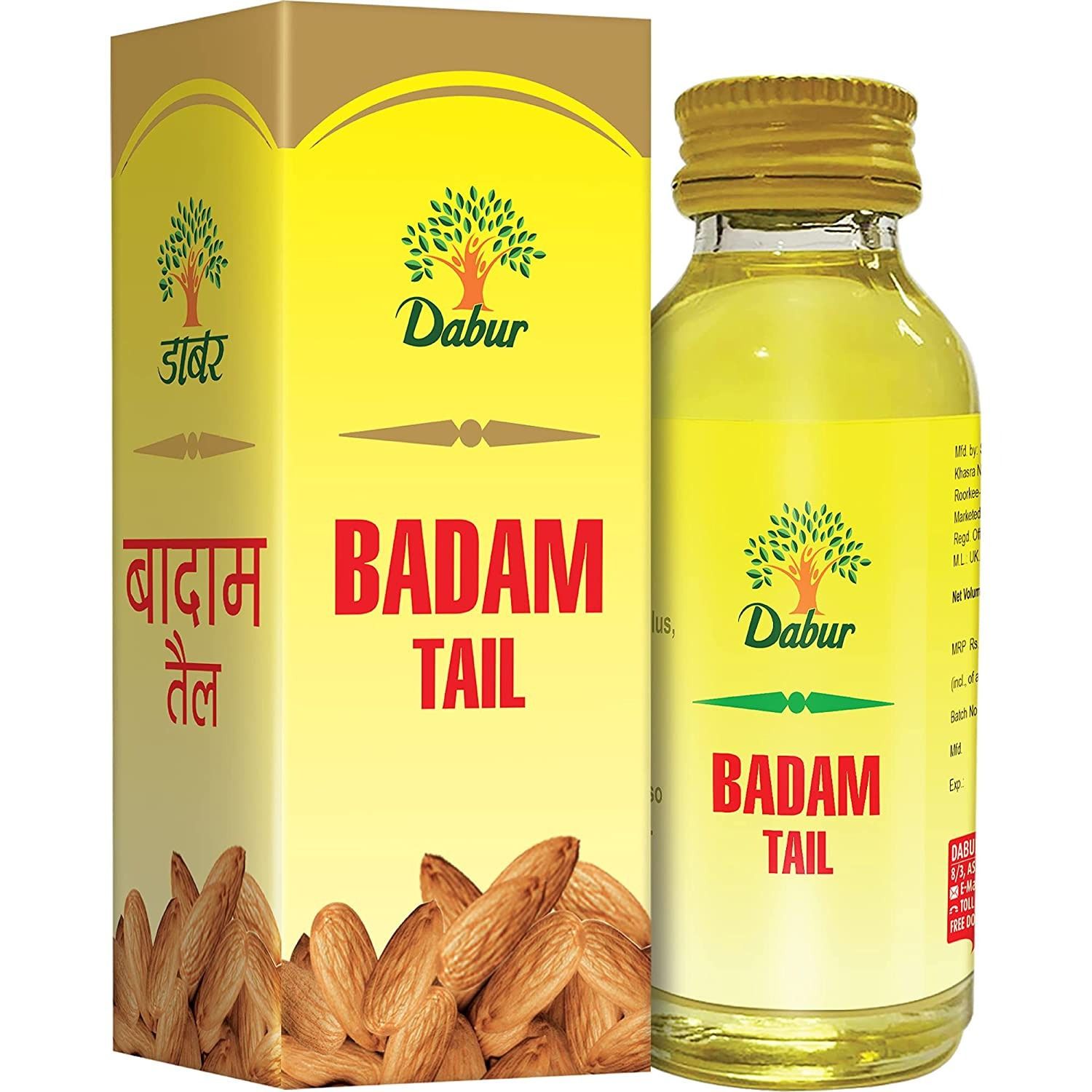 Dabur Badam Tail, 50 ml
