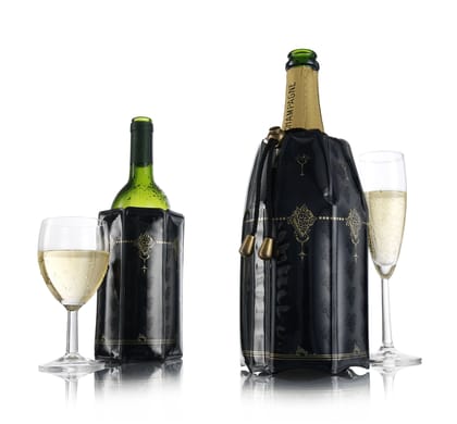 Vacu Vin Active Cooler Wine & Champagne Gift Set, Classic Vacu Vin Active Cooler Wine & Champagne Gift Set, Classic