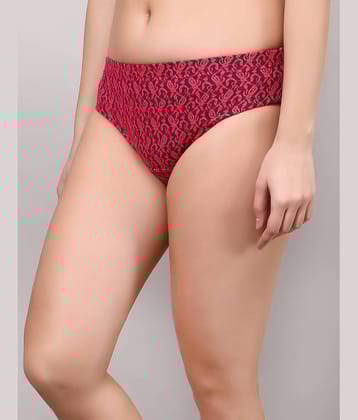 VEE SAA Pack of 3 Cotton Briefs For Women ( Pink )