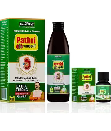 Jeena Sikho Pathri Shuddhi Combo Pack | Sugar-Free 250ml + 24 Tablets