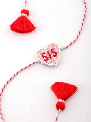 Bulk Sister Rakhi - Red 2024-Pack of 10