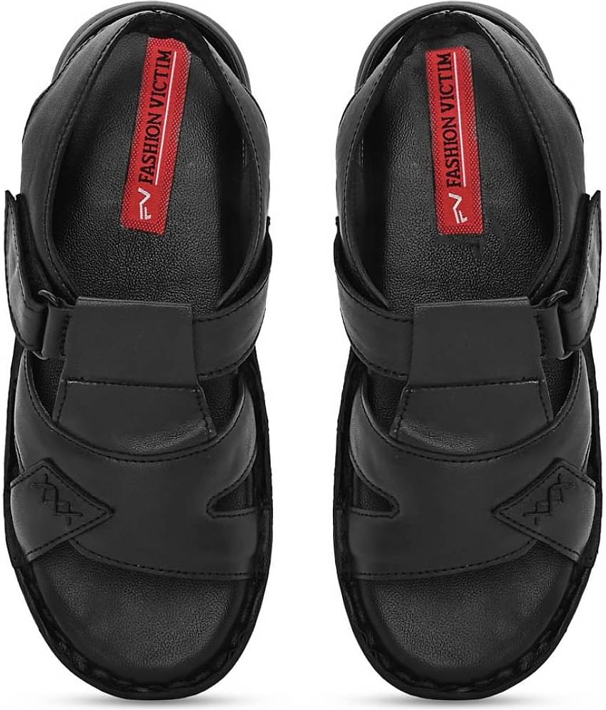 Fashion Victim - Black Men's Sandals