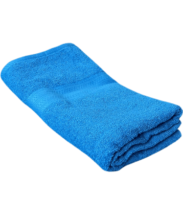 Finesse Decor Cotton Self Design 500 ( Pack of 1 ) - Blue