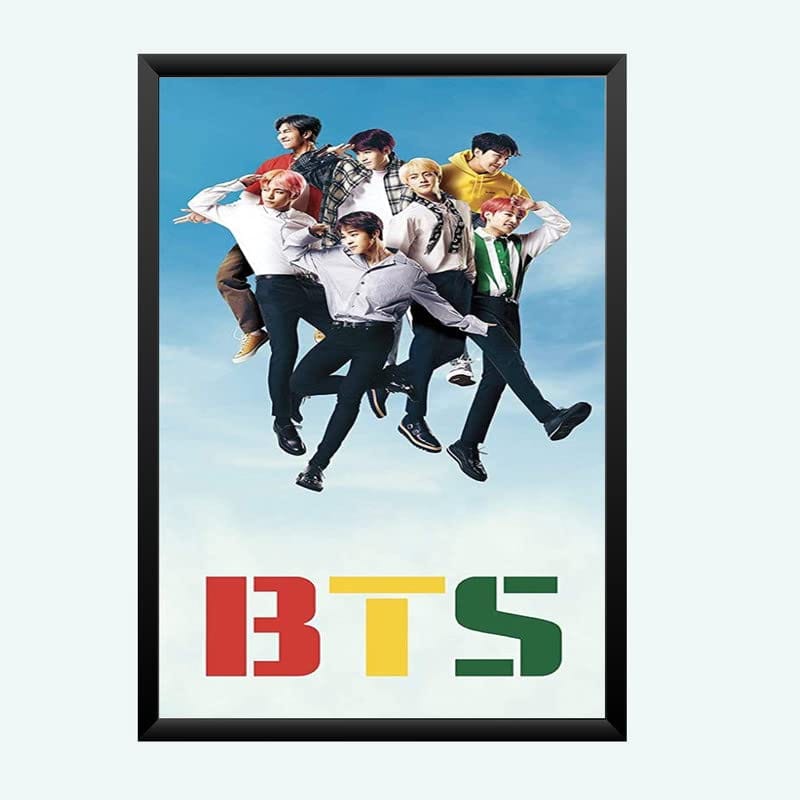 Nokkes Bts Army Bangtan Boy V suga J-Hope Jungkook Jin Jimin Rm 8X12 Inch Size Photo Frame Photo Home Office_bts5_20