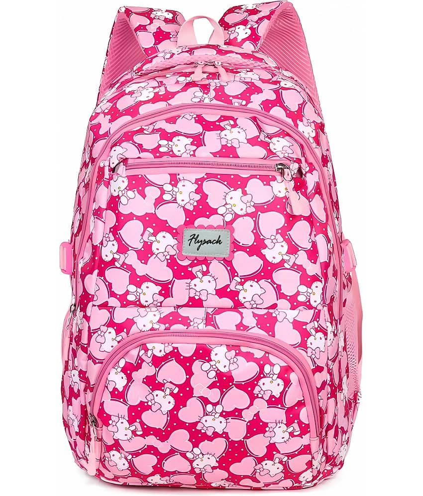 FLYSACK Red Polyester Backpack ( 30 Ltrs )