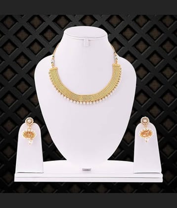 YOUBELLA Multi Color Alloy Necklace Set ( Pack of 1 )