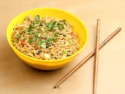 Veg Triple Fried Rice