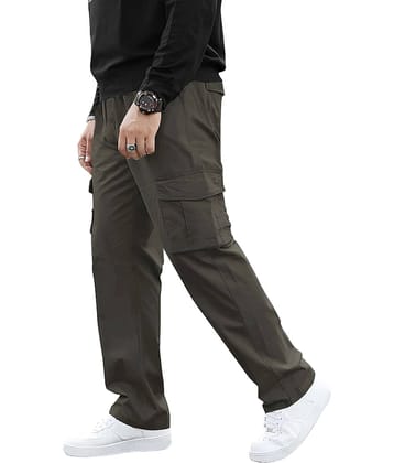Reoutlook Regular Flat Men's Cargos - Grey ( Pack of 1 )