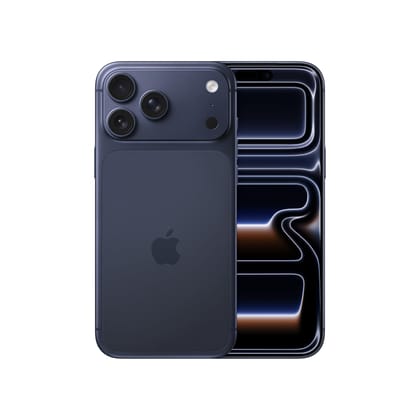 Apple iPhone 17 Pro Max 512 GB: 17.42 cm (6.9) Display with Promotion, A19 Pro Chip, Best Battery Life in Any iPhone Ever, Pro Fusion Camera System, Center Stage Front Camera; Deep Blue Apple iPhone 17 Pro Max 512 GB: 17.42 cm (6.9) Display with Promotio