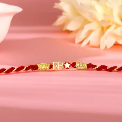 Golden Bro Rakhi