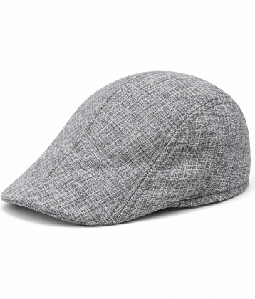 Zacharias Pack of 1 Cotton Men's Cap ( Grey )