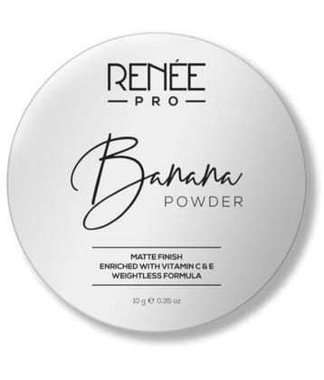 RENEE PRO Banana Loose Powder - Light Beige - Sets Makeup, Extended Wear & Controls Shine,10 Gm