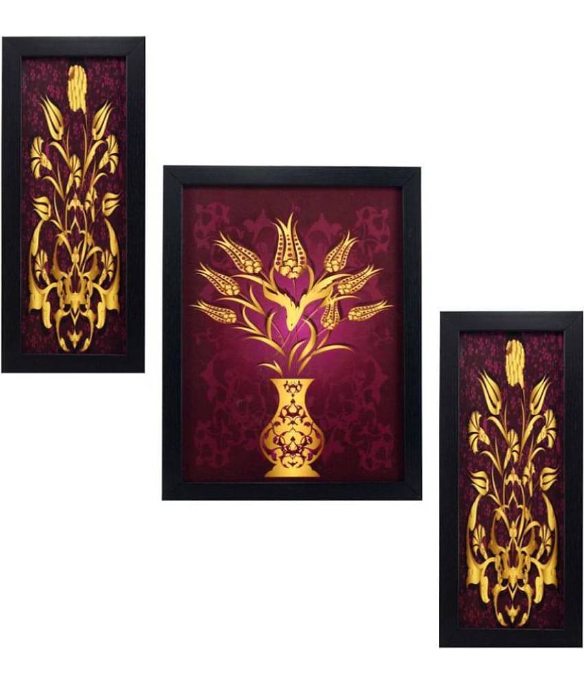 Indianara - Floral Painting With Frame