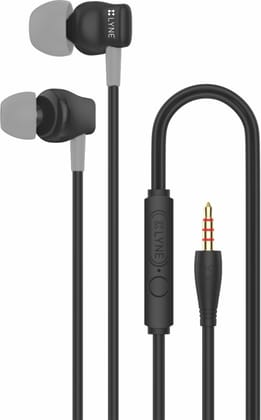 LYNE Photon 20 3.5Mm Audio Wired  (Black, In The Ear)