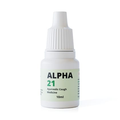 Alpha 21 Ayurvedic Cough Medicine-10 ml