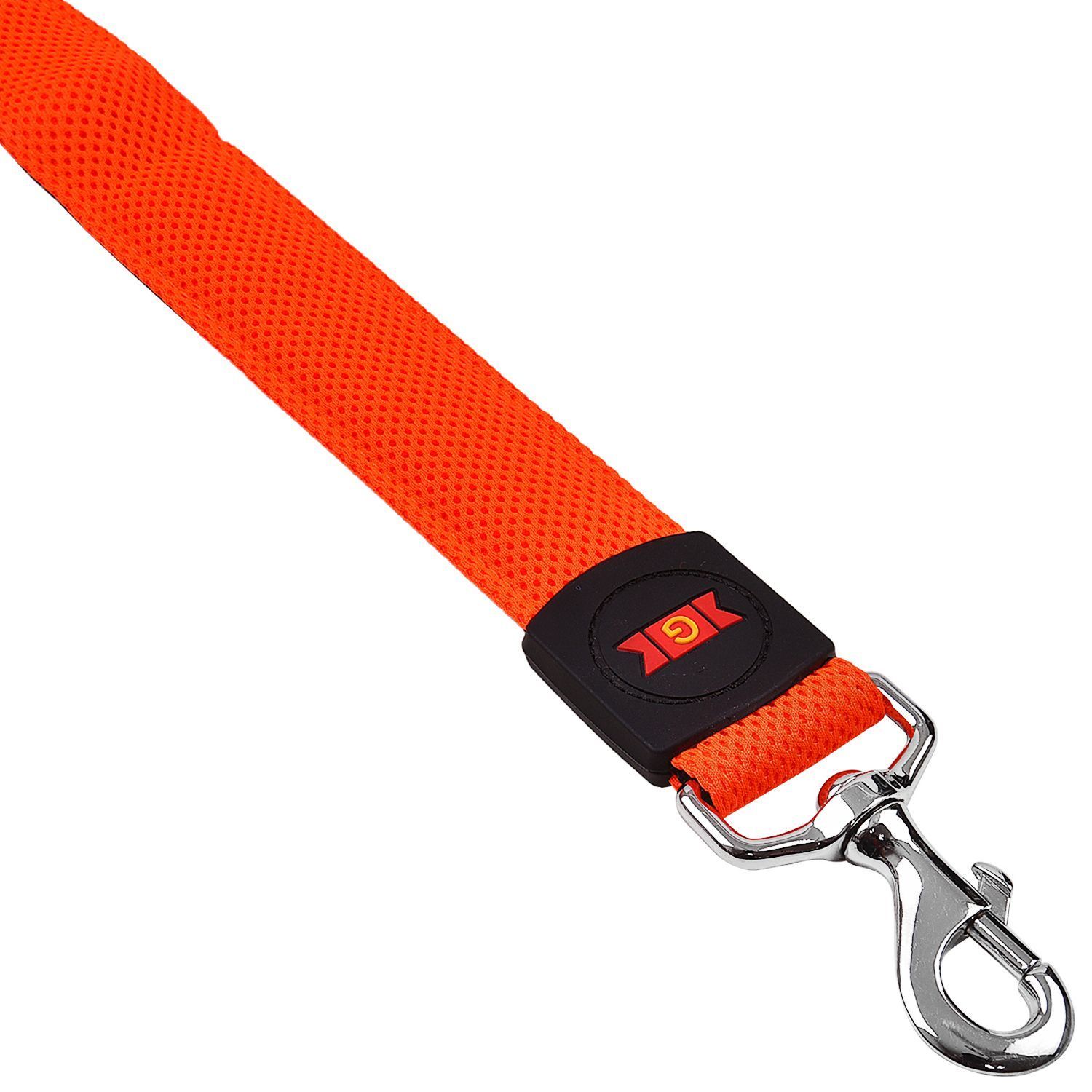 Glenand Mesh Leash Med Orange DCA201