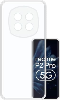 PLUGTECH TPU Ultra Hybrid Clear Camera Protection Back Cover Case for Realme P2 Pro