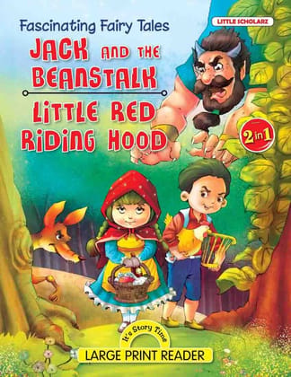Jack and the Beanstalk & Little Red Riding Hood | 2-in-1 Illustrated Fairy Tales | Paperback [Paperback] [Jan 16, 2026] LS Editorial Team