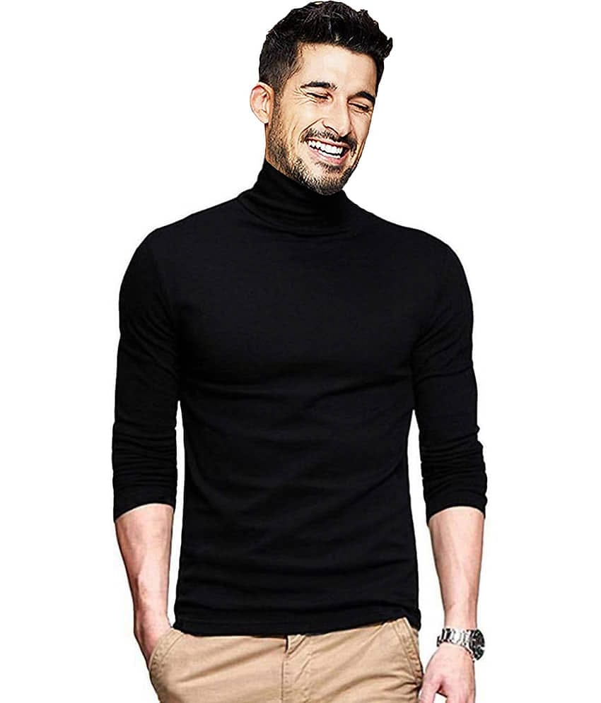 Leotude Pack of 1 Cotton Blend Regular Fit Men's T-Shirt ( Brown )