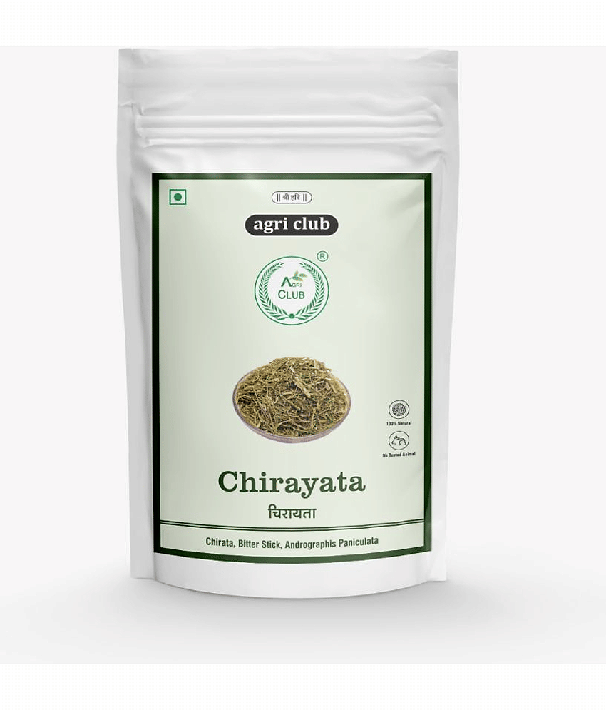 AGRI CLUB Chirayata Whole Raw Herbs 200Gm
