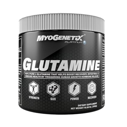 Myogenetix® Platinum Series GLUTAMINE 300 gm
