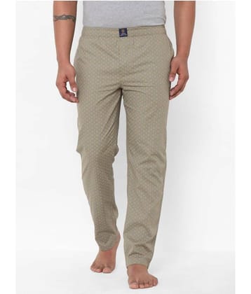 URBAN SCOTTISH Pack of 1 Pyjama For Men's ( Beige )