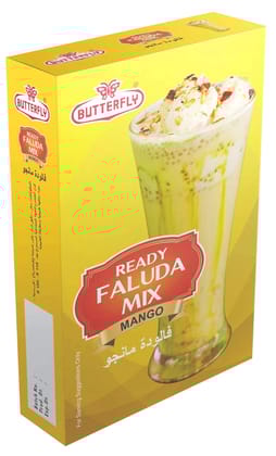 Butterfly Ready Faluda Mix, 100g (Mango)  by Butterfly Dessert Mixes and Bakery Needs.