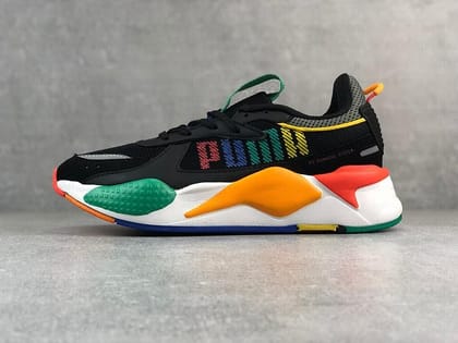 PumaRS-X Bold Trainers - Black/Orange Popsicle-Euro 41