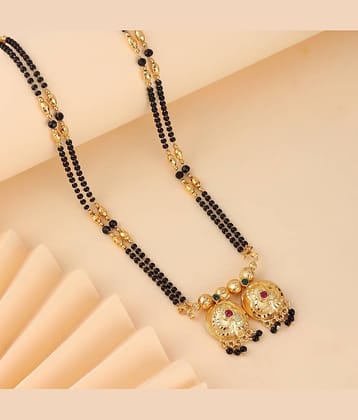 Bhagya Lakshmi Golden Mangalsutra ( Pack of 1 )