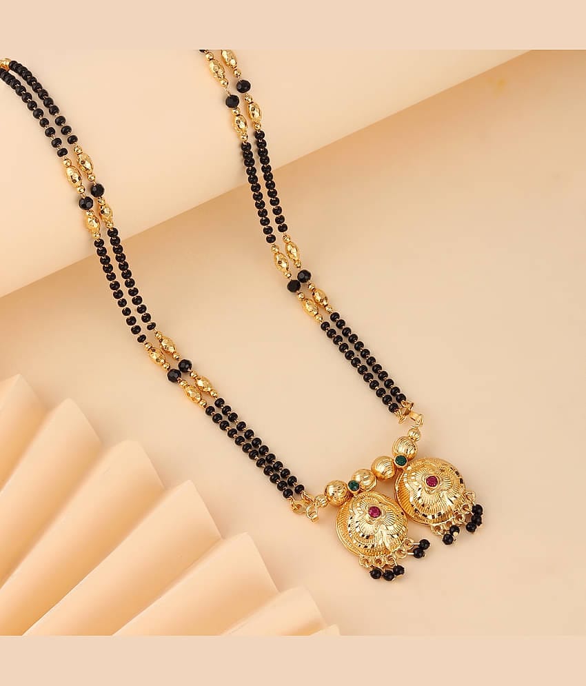 Bhagya Lakshmi Golden Mangalsutra ( Pack of 1 )