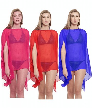 R L F Chiffon Multi Color Cover ups