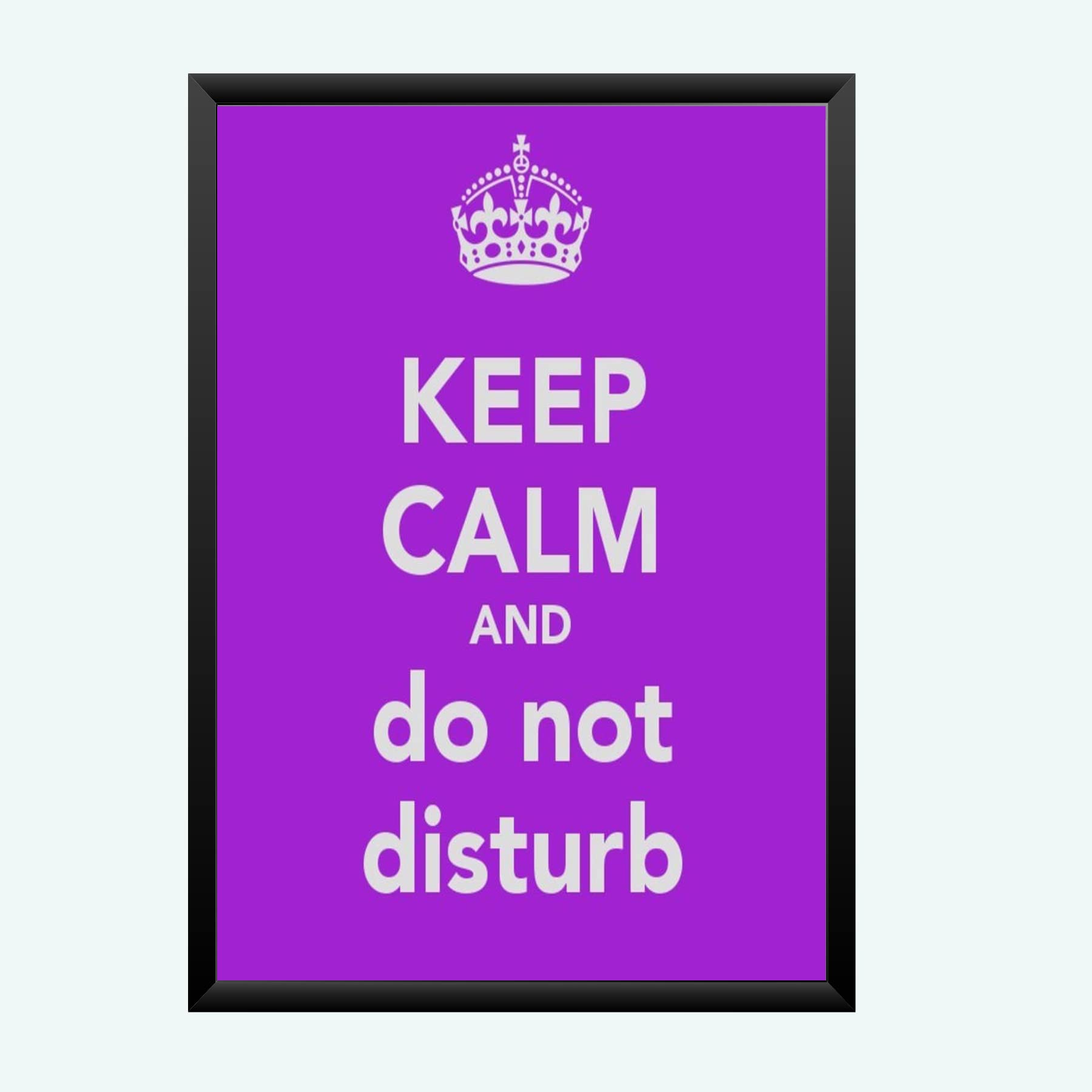 NOKKES Do Not Disturb Wall Photo Frame For India Love And Wall Decoration Wall Photo Frame Size 8X12 Inch_5