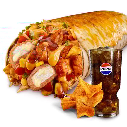 Grilled Cheese Boss Burrito Non Veg