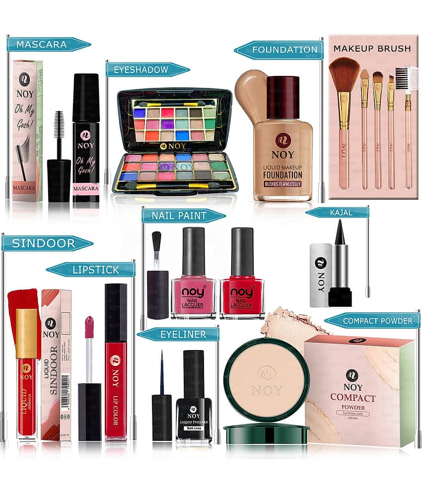 NOY makeup kit combo Enchant- Unleash Enchanting Beauty with Perfect Pairings #YN232 (Pack of 15)