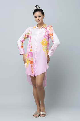 Spring Time - MADHUMALTI-X-SMALL / Pink