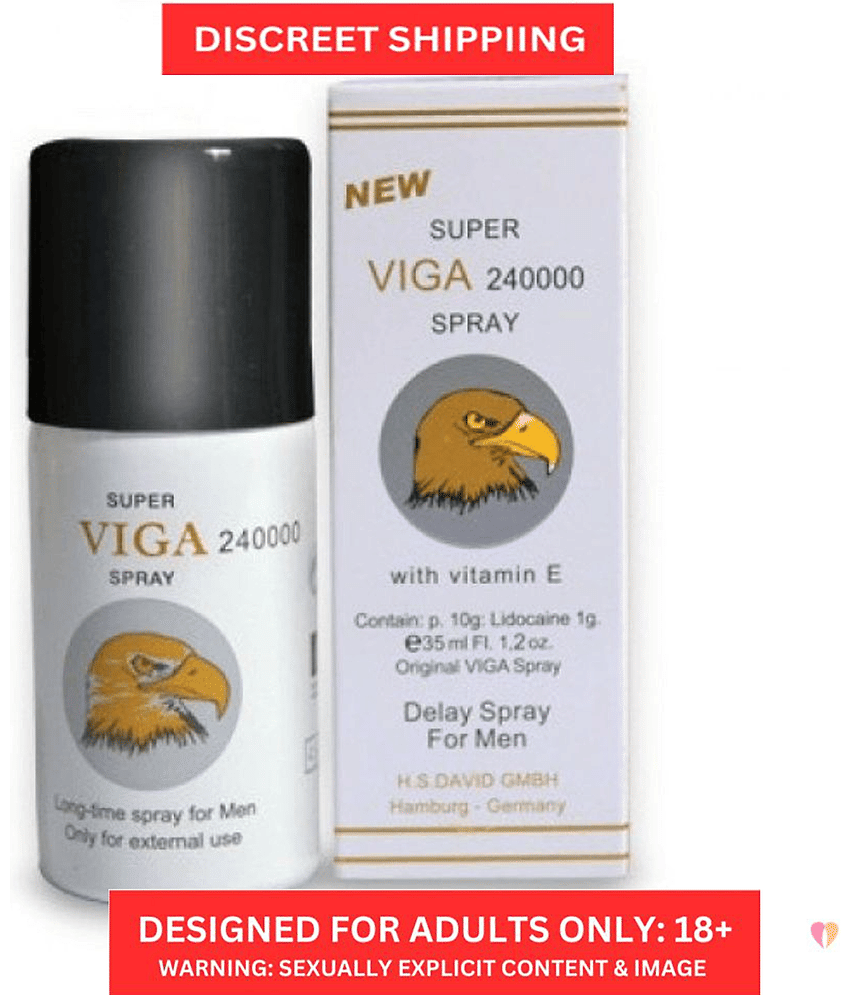 VIGA 240000 EXTRA STRONG DELAY SPRAY FOR MEN WITH VITAMIN E