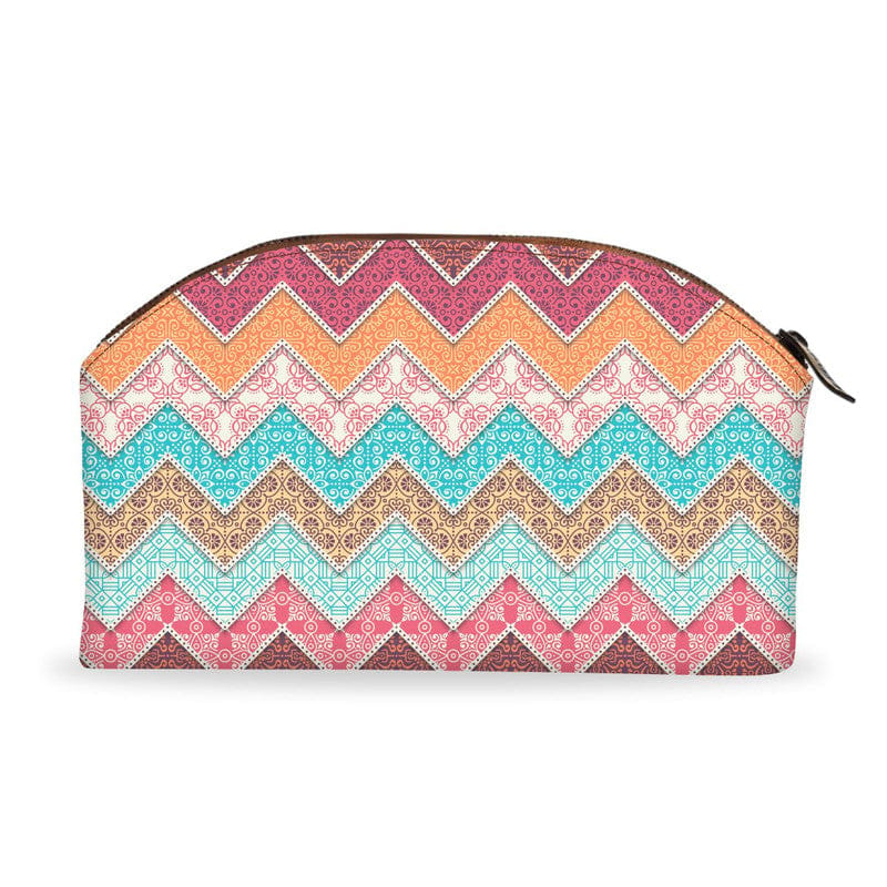 Waves Patterns Tech Pouch