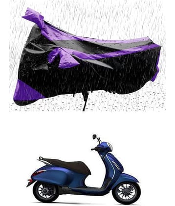 RONISH Bike Body Cover for Bajaj Chetak ( Pack of 1 ) , Purple