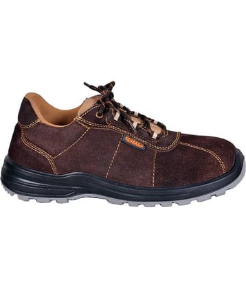 Coffer Safety Derby Brown Safety Shoes