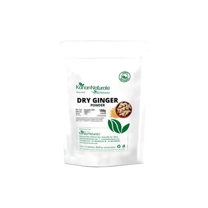 Kanan Naturale Dry Ginger Powder 200 gm ( 100 gm x 2 Packs )  by Kerala Naturals