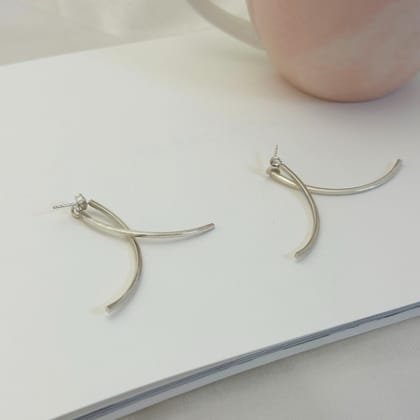 Ella Silver 925 Earrings