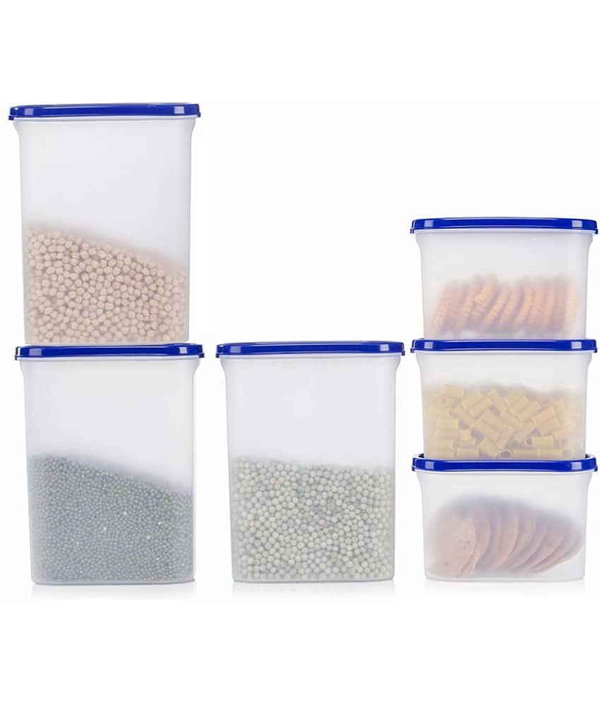 iview kitchenware Plastic Multi-Purpose Food Container, 500ml x 3U, 2500ml x 3U (6U)
