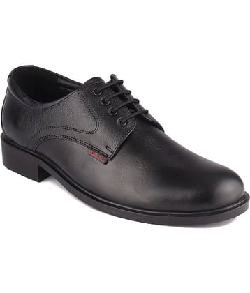 Red Chief Black Men's Derby Formal Shoes