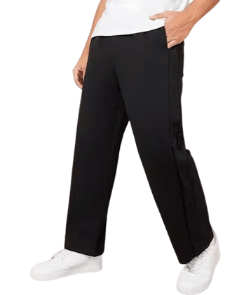 attitude start of fashion Black Lycra Men's Joggers ( Pack of 1 )