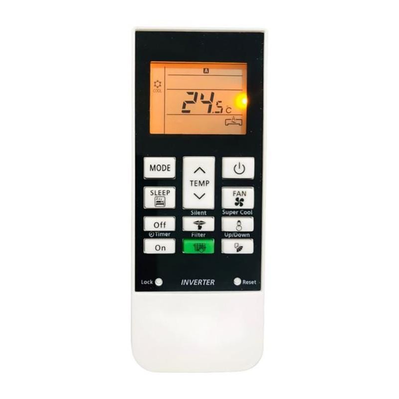 Remote No. 168D (with Backlight), Compatible for Hitachi AC Remote (Exactly Same Remote Will Only Work)