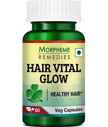 Morpheme Remedies Hair Vital Glow   - For Hair Health - Capsule 60 no.s
