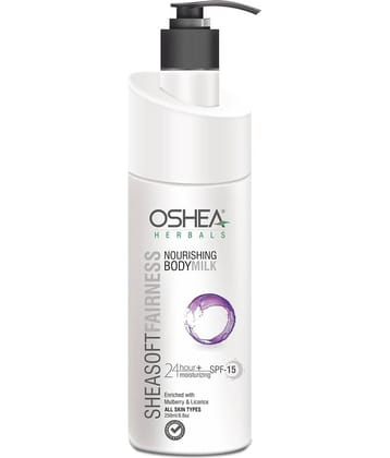 Oshea Herbals Sheasoft Fairness Nourishing Body Milk 250milliliters