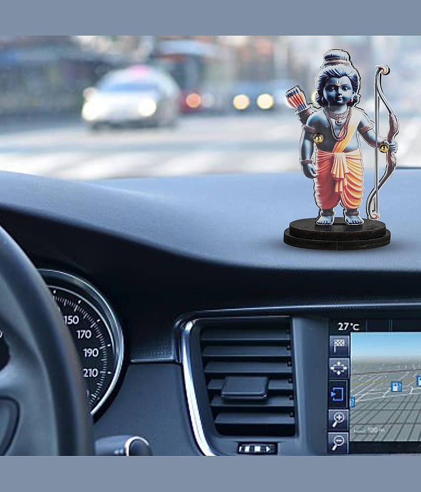 Nimeka Lord Ram Ideal For Car Dashboard ( Pack of 1 )